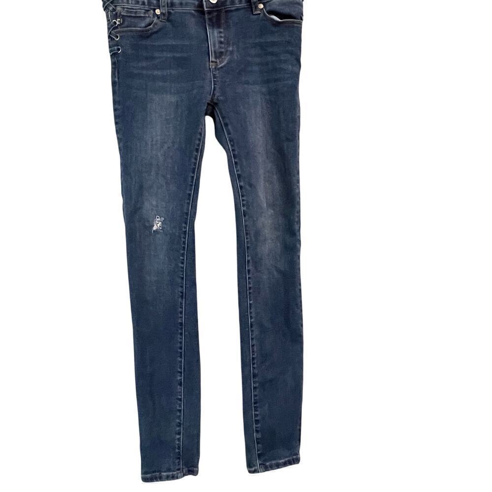 Adriano Goldschmied Kids Girls Size 14 Jeans Hearts Dark Wash